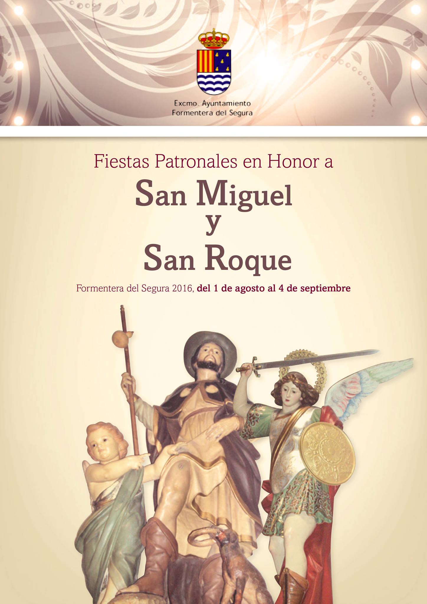Fiestas en honor a San Miguel y San Roque 2016 Formentera del Segura
